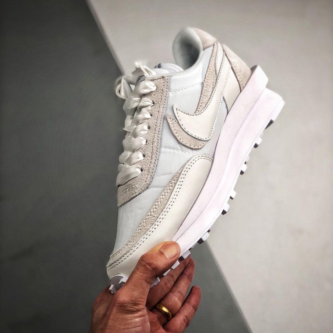 nike x sacai ld waffle white