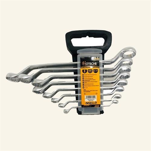 סט 8 מפתחות רינג רינג מכופף