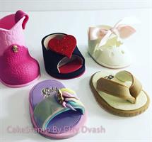 פריסה לבניית נעלי תינוקות 8 דגמים