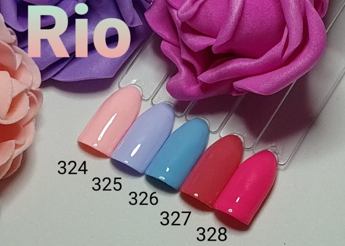 לק ג'ל ריו צבע מס' 328