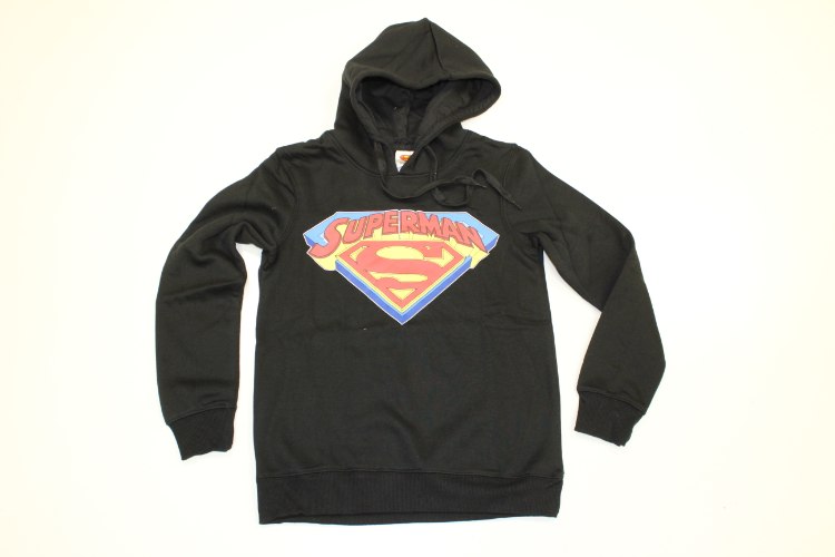 קפוצ'ון נערים SUPERMAN שחור