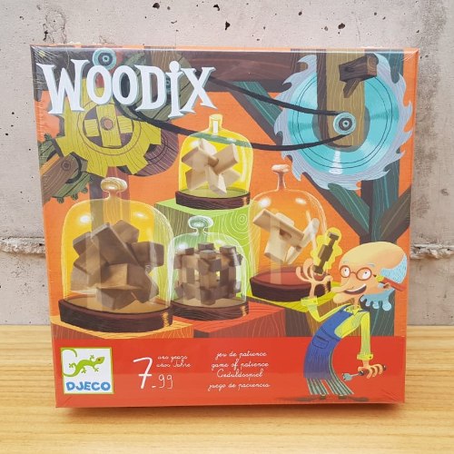 משחקי מחשבה מעץ - WOODIX