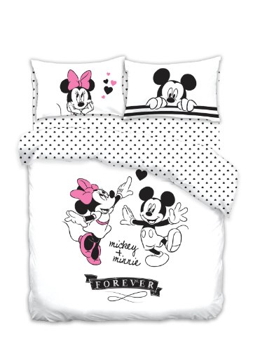 מצעים למיטת קווין 180/200 דיסני 100% כותנה - דגם 1711