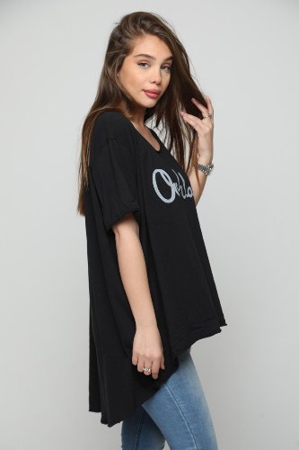 חולצת אוברסייז-שחור