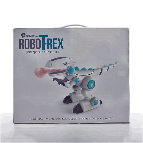 רובוט טי-רקס נושף עשן!