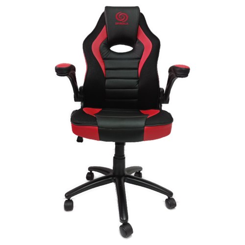 כיסא גיימינג דגם נובה - Nova - איכותי מעוצב ונוח עם משענת מתכווננת בצבעים שחור ואדום
