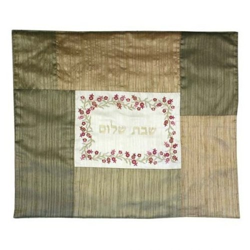 כיסוי פלטה לשבת רקום - זהב