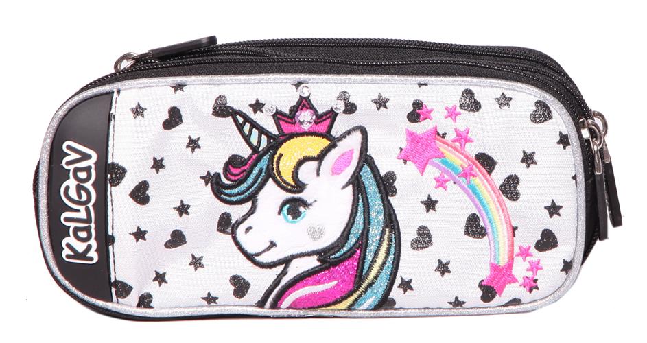 קלמר 2תאים מתרחב חד קרן שחור לבן