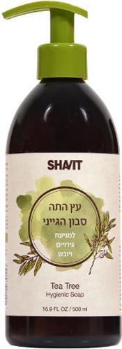 שביט עץ התה סבון הגייני למניעת גירויים ויובש 500  מל
