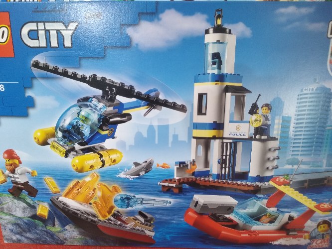 לגו סיטי משטרה ים 60308