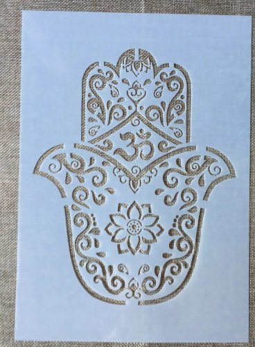 שבלונה גדולה - חמסה (A4)