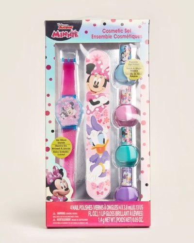 ערכת 4 לקים ושעון ליפגלוס מיני מאוס