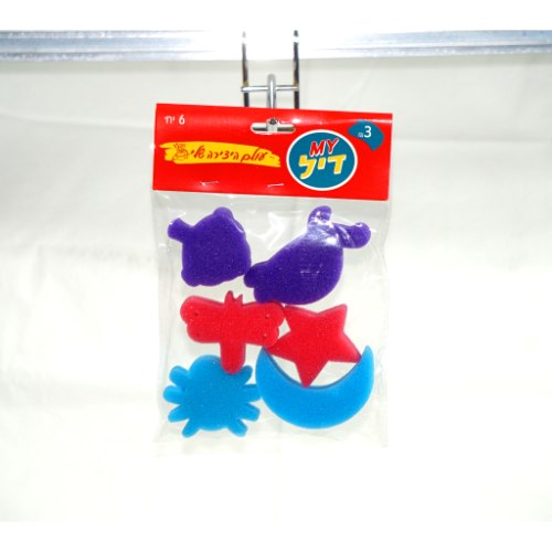 חותמת ספוג מעורב דגמים 6