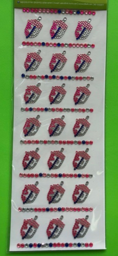 מדבקות אבני קריסטל- סביבון