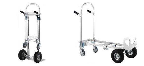 עגלת אלומיניום דו מצבית