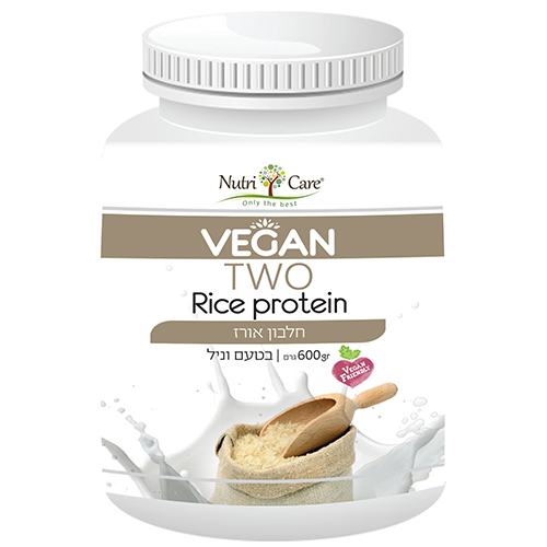 חלבון אורז בטעם וניל, 600 גרם, מוטרי קר