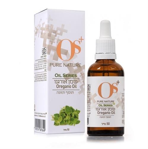 תוסף תזונה שמן אורגנו +OS בתוספת שמן זית 50 מל