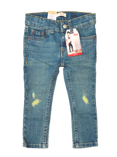 ג׳ינס LEVIS SKINNY TAPER כחול בהיר 2-20