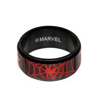 טבעת מסתובבת ספיידרמן פלדת אל-חלד MARVEL לגברים / נשים