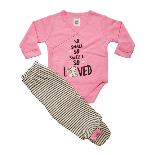 חליפת חזייה קטנה ומתוקה ורוד