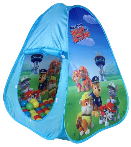 אוהל+100 כדורים-מפרץ ההרפתקאות