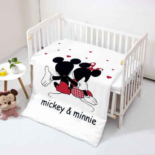 מצעים למיטת תינוקות ומעבר דיסני - דגם 1313