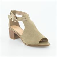 סנדלי עקב לנשים - בייג׳ין