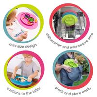 צלחת סיליקון נדבקת לתינוק