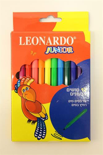 12 טושים דקים לאונרדו