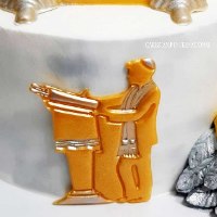 תבנית בר מצווה | תבנית ליצירה בשוקולד ובצק סוכר | תבנית ילד בר מצווה לקישוט עוגות |בר מצווה אתי דבש