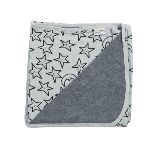 שמיכת לילה אפור מלאנג'