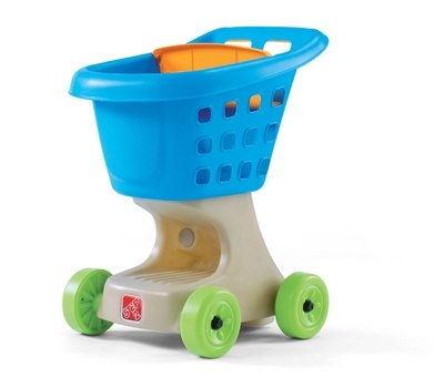 עגלת סופר כחולה 7000