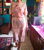 שמלה רומנטית שקופה מעט מידה M/L