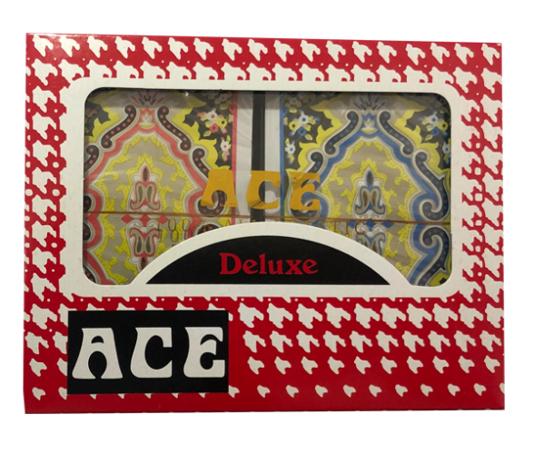 מארז כפול של קלפים (פלסטיק)