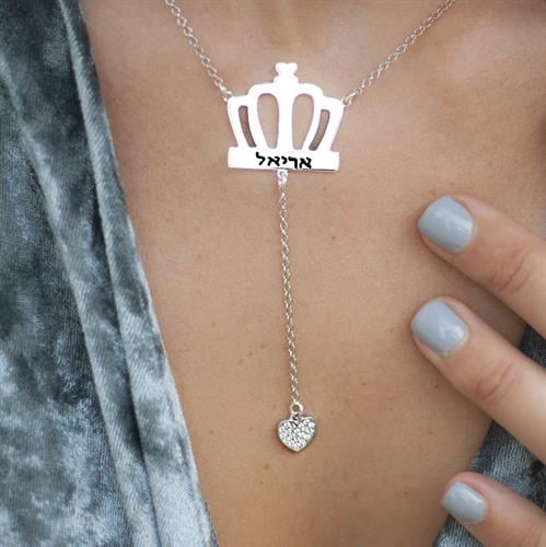 שרשרת עניבה כתר