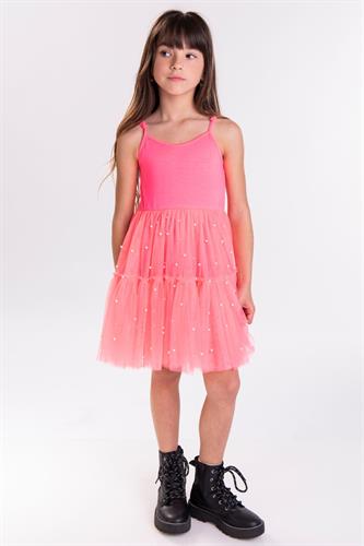 שמלת GAIA ורוד פנינים