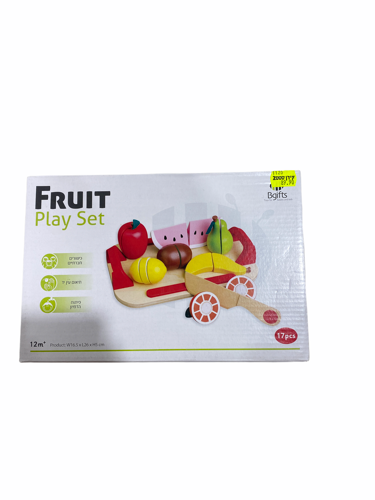 סט פירות מעץ