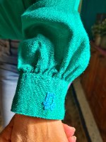 חולצת כותנה ירוקה מידה XL