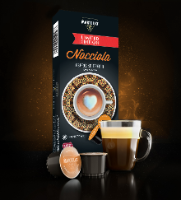 500 קפסולות מרטלו / לואי מקוריות למכונות הקפה alex/chic/cubo של חברת אספרסו קאפ