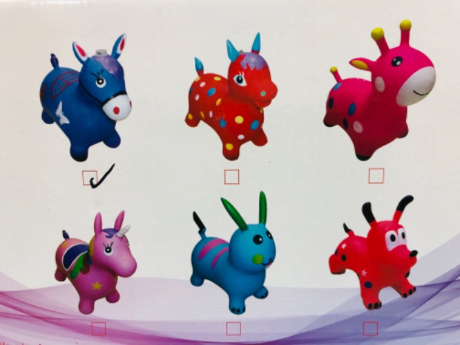 מגוון חמורי קפיצה חיות