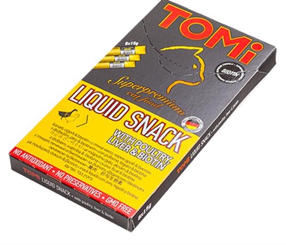 חטיף נוזלי בטעם עוף 8 יחידות