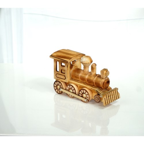 רכבת עץ לצביעה