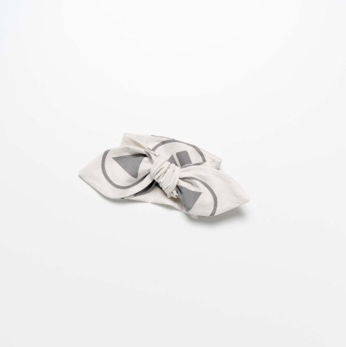 סרט קשירה לשיער MOINOI אפור מודפס