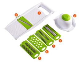 חותך ירקות מקצועי בעל 5 להבות