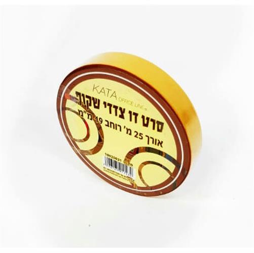 דבק דו"צ שטוח 0.5 אינצ' 25 מ' - KATA