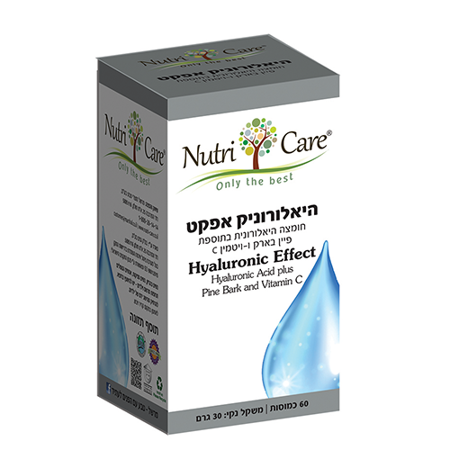 היאלורוניק אפקט 60 כמוסות  נורי קר