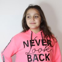 קפוצ'ון יוניסקס NEVER BACK ורוד