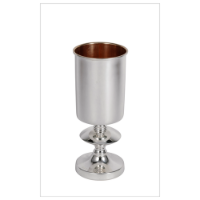 גביע קידוש כסף טהור דגם חלק