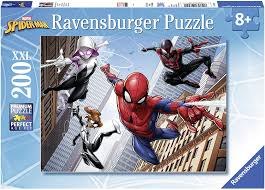 פאזל 200 חלקים ספיידרמן - ravensburger puzzle