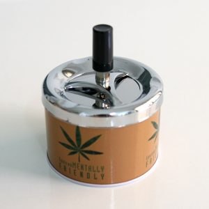 מאפרה סגורה מסתובבת